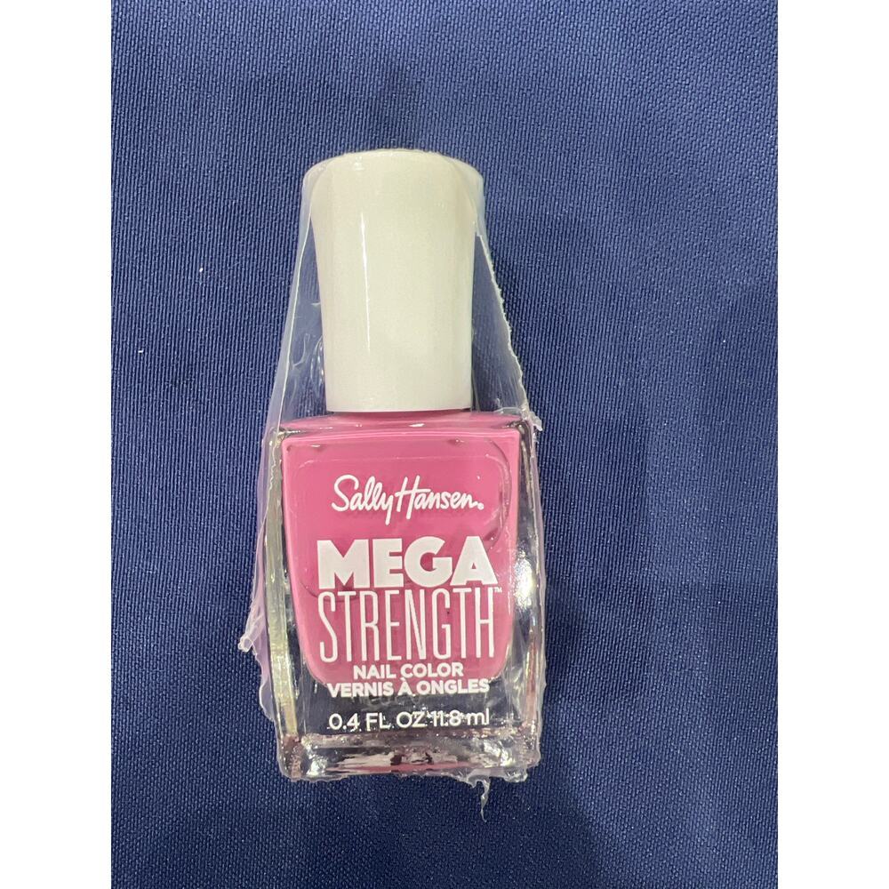 Sally Hansen Mega Strength Nail Polish #053 Queen Trident Pink Mauve Dusty Rose